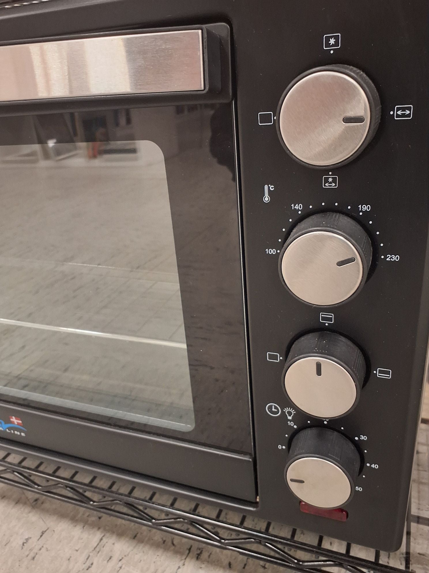 Albaline elektrisk ovn 48L
